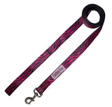 Pink Zebra Leash