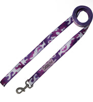 Purple Camo Leash