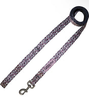 Pink Leopard Leash