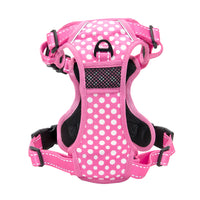 Pink Polka Dots Adjustable Super Harness