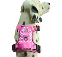 Pink Polka Dots Adjustable Super Harness