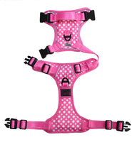 Pink Polka Dots Adjustable Super Harness